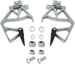 Pièces d'échafaudage en aluminium et en acier inoxydable usinées par CNC personnalisées avec anodisation - Product Image 3