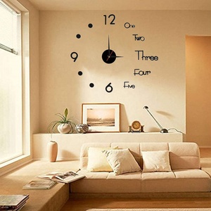 Nuevo Reloj de Pared Luminoso, Reloj Grande, Horloge 3D, Pegatinas de Espejo Acrílico DIY, Reloj de Cuarzo, Reloj de Pared Moderno, Reloj Despertador Silencioso - Product Image 6