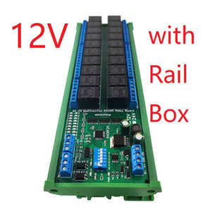 Elettechsup R4D6F20 4-20MA corrente IN 20 interruttore di uscita 2 PNP ingresso 0-10V tensione ingresso analogico RS485 Modbus RTU PLC <span class=keywords><strong>IO</strong></span> modulo - Product Image 1
