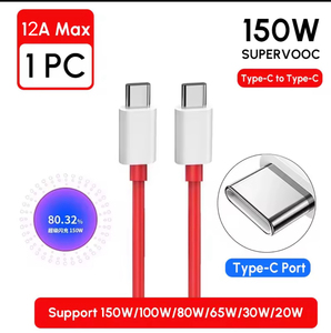 สายชาร์จ 160w สำหรับ <span class=keywords><strong>Oneplus</strong></span> 10T 9 9R N10 ACE 2 สาย Type-C รองรับการชาร์จเร็ว 12A สำหรับ <span class=keywords><strong>OnePlus</strong></span> ACE 2V 10 <span class=keywords><strong>Pro</strong></span> <span class=keywords><strong>8</strong></span> 7t สำหรับ <span class=keywords><strong>Oneplus</strong></span> 10T รองรับการชาร์จ 80w - Product Image 1