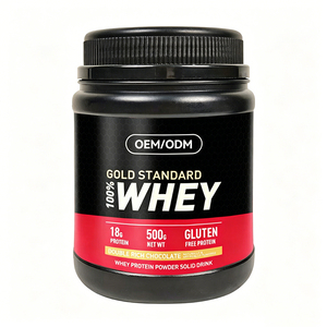 Proteína de Suero de Leche 100% OEM, Suplementos Deportivos para Musculación y Fitness para Adultos, 500g, Mejora la Energía y la Inmunidad - Product Image 1