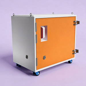 Boîte de sécurité pour batterie LOGISTICS TRANSPORT, coque renforcée pour pack batterie LiFePO4 10 kWh, livraison et stockage sécurisés. - Product Image 1