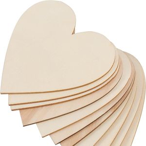 DIY <b>wooden</b> chip hand-painting and graffiti materials, accessories, and ornaments; <b>heart</b>-shaped <b>wooden</b> boards; <b>heart</b>-shaped - Product Image 1