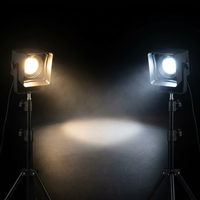 Projecteur de scène professionnel 1000W 100W COB LED Slim Par sans ventilateur silencieux, blinder d'audience blanc chaud/blanc froid, DMX512 pour mariage