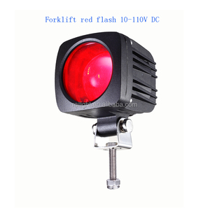 ไฟสปอร์ตไลท์ LED สีน้ำเงินหรือสีแดงแบบเคลื่อนที่ รุ่นใหม่ 12W 10-110v สำหรับคนเดินเท้า ไฟแฟลช ไฟสโตรบ - Product Image 5