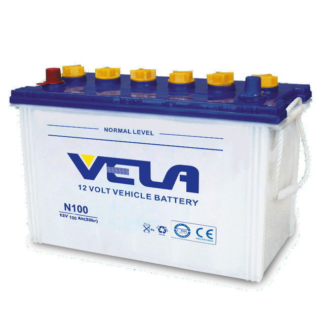 N100 12V 100AH Car Battery 95E41R Dry Charge Lead-Acid Auto Battery for Car Starting Condition New