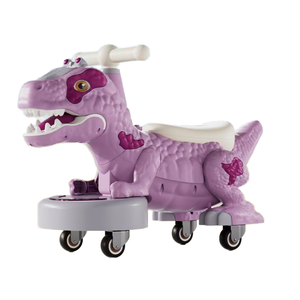Voiture à glissière sur le thème <span class=keywords><strong>des</strong></span> dinosaures avec roues silencieuses en plastique, quadricycle pour garçons et filles - Jouet à roulettes - Product Image 2