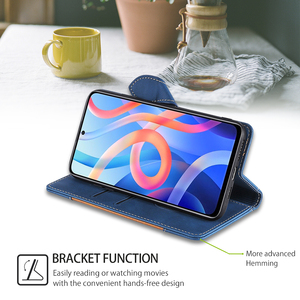 Per <span class=keywords><strong>Xiaomi</strong></span> Poco X5 Pro custodia per telefono custodia in Silicone in pelle Pu per <span class=keywords><strong>Xiaomi</strong></span> M5S Civi 2 poco X4 Pro 5G Stand borsa per cellulare - Product Image 3