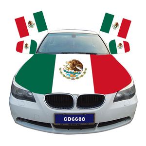 Juego de Fundas para Volante de Coche, Ecológicas, con Diseño de Fútbol, Tejido Elástico de Poliéster, Estampado Geométrico, Logotipo Personalizado, Decoración para Coche, Venta al Por Mayor - Product Image 2