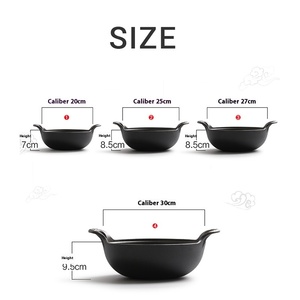 Lớn gang không dính đồ nấu nướng Die Cast <span class=keywords><strong>Set</strong></span> Lẩu Sukiyaki nabemono crofton Skillet nhà bếp đồ nấu nướng casterol de ẩm thực - Product Image 3