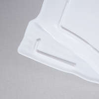 Personnalisé Rétro Incassable Écologique Assiette En Mélamine Ensemble De Vaisselle Bicolore Durable 100pcs Vaisselle Directe D'usine