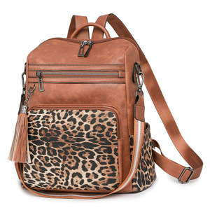 2024 Winter European American Retro Fashion Women's Large Capacity <b>Backpack</b> Wholesale Product - Product Image 2