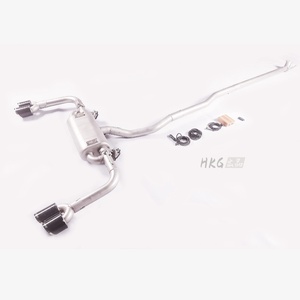 Système d'échappement Catback Valvetronic en acier inoxydable 304 pour Mercedes Benz <span class=keywords><strong>CLA220</strong></span> 2.0T C117 4WD 2013-2019, compatible avec GFC - Product Image 4