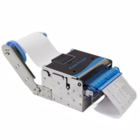 Impresora Térmica de Etiquetas y Recibos para Kiosco HSPOSK54 de 80 mm, 250 mm/s, Cortador Automático, USB, RS232, LAN, Presentador de Rollos de 150 mm para Máquinas Expendedoras y Puntos de Venta