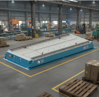 Vehículo de Transporte Eléctrico AGV de Carga Pesada Multidireccional OEM, Vehículo Guiado Automatizado, Robot con Navegación Magnética