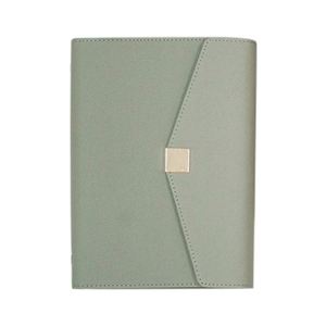 2026 Customized Color Eco Friendly Luxury <b>A5</b> Executive <b>Diary</b> Silk Screen Printed Leather Metal Buckle Gift Set Business - Product Image 2