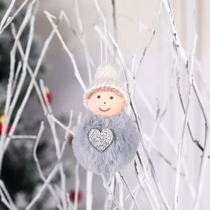 Handmade High Quality Cute <b>Christmas</b> Angel Doll Circle Hanging Ornament for Xmas Tree Festive Holiday Decoration Gift - Product Image 3