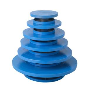 Tourne-disque manuel en métal pour poterie, sculpture de <span class=keywords><strong>l</strong></span>'<span class=keywords><strong>argile</strong></span> et <span class=keywords><strong>peinture</strong></span>, outil rotatif double face - Product Image 1
