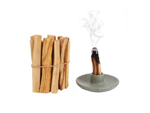 Varillas de Incienso Curativas de Madera Grabadas Importadas de Perú - Utilizando Tiras de Madera Sagrada del Árbol Sagrado para Difusión de Aroma - Product Image 2
