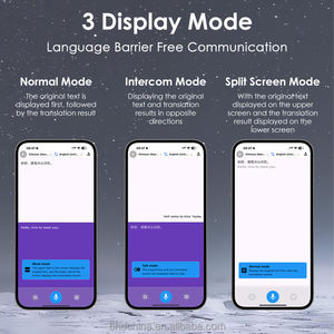 AI dil çeviri kulakiçi iş seyahat öğrenme için kablosuz Bluetooth çevirmen kulaklık çeviri sporcu kulaklığı - Product Image 4