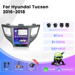 NaviFly auto estéreo <span class=keywords><strong>con</strong></span> pantalla retráctil para Hyundai Tucson 2016-2018 <span class=keywords><strong>con</strong></span> GPS para coche IPS pantalla inteligente wifi - Product Image 2