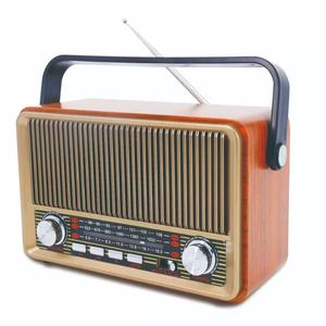 <span class=keywords><strong>Radio</strong></span> Retro Clásica FM/AM/SW, Receptor de <span class=keywords><strong>Radio</strong></span>, Altavoz, Reproductor de Música MP3, USB/Tarjeta TF/AUX, Batería Recargable - Product Image 6