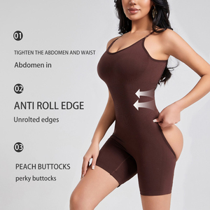 6426 spectacle fesses body femmes bas du dos sans couture ventre plat ceinture Stretch bout à bout corps complet Shaper ventre contrôle Shapewear - Product Image 4
