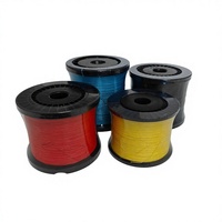 Vente directe usine – Ligne de pêche tressée flottante en nylon 4x haute résistance, durable, écologique et légère pour ruisseau, lac, rivière
