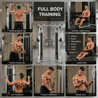 Appareil de musculation professionnel à double poulie pour entraînement fonctionnel