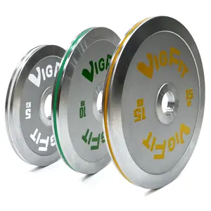 5 أو/10 أو/15 أو/20 أو/25 أو صفيحة فولاذية مصنوعة من الكروم الصلب لتدريب القوة متوفرة بأحجام متعددة - Product Image 1