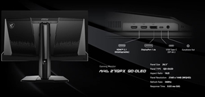Écran de jeu MAG 271QPX QD-OLED 400HDR 2K 360Hz 0,03 ms (GtG) anti-reflet, design sans cadre, 27 pouces, 16:9 - Product Image 6