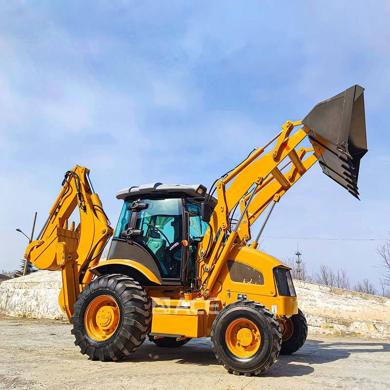 Mini Tractor Loader Backhoe Heavy Duty Backhoe Excavator Loader 4x4 Mini  Mini Tractor Backhoe Wheel Loader Low Prices for Sale