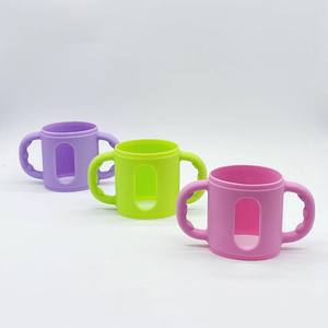 Funda de silicona para biberón de bebé, funda de vidrio para biberón, <span class=keywords><strong>Playtex</strong></span>, 6oz, 8oz, 9oz - Product Image 2