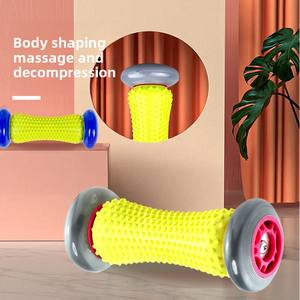 Vente directe d'usine Rouleau de <span class=keywords><strong>massage</strong></span> de yoga portable Rouleau de <span class=keywords><strong>massage</strong></span> des mains et des pieds Méridien Relaxation du fascia du corps entier Roue de fitness Musculation - Product Image 3