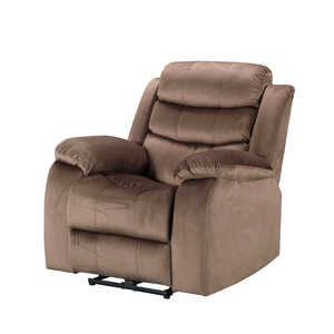 Sofá Reclinable de Cuero para Cine en Casa Moderno, con Función de Elevación Eléctrica, Masaje y Refrigeración, en Oferta en China, Extensible de Metal - Product Image 5