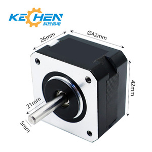 มอเตอร์สเต็ปเปอร์ไฮบริด Kechen 42 ซีรีส์ ขนาด 42x26 มม. ถึง 42x68 มม. 1.8 องศา 2 เฟส 4 สาย สำหรับงานที่ต้องการความแม่นยำสูง - Product Image 2