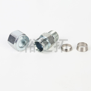 Stainless Steel <b>Quick</b> <b>Connector</b> External Thread Straight Type For Air Pu Nylon Hose - Product Image 5