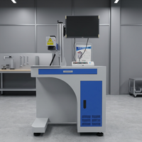 Máquina de Marcado Láser de Fibra CNC CORAL HG-SC-G-D60 de 60W, Grabador Láser Portátil de Alta Productividad para Marcado de Metal