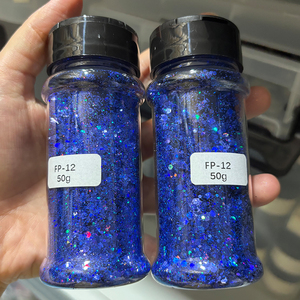 Set di Glitter Esagonali Olografici in 24 Colori, Confezione da 2oz, per Resina Epossidica, Artigianato, Tumbler, <span class=keywords><strong>Natale</strong></span> - Product Image 4