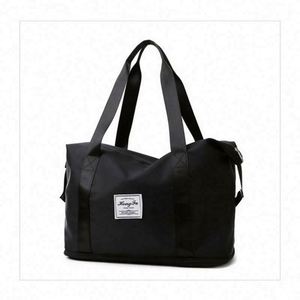 Sac de sport pliable imperméable personnalisé, sac de voyage à bandoulière, sac de sport de plein air, sac de voyage en nylon - Product Image 3