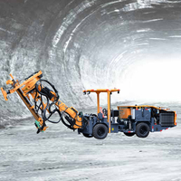 Machine de décapage hydraulique multifonctionnelle pour le décapage des tunnels et la réparation des mines dans les travaux souterrains