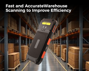 Terminale Industriale PDA Android 13 2026, Collettore <span class=keywords><strong>Dati</strong></span> Portatile 4GB+64GB, Scanner Codici QR Robusto da 5.5 Pollici per Magazzino - Product Image 3