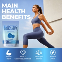 OLLI OEM Gummies Énergisants Sans Sucre Électrolytes Suppléments Sportifs Boisson Énergétique Pré-entraînement Gummies Créatine Électrolytes