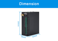 Module IO MQTT IoT à distance 4G pour le contrôle automatique de la pression de l'eau Surveillance à distance de l'alimentation électrique