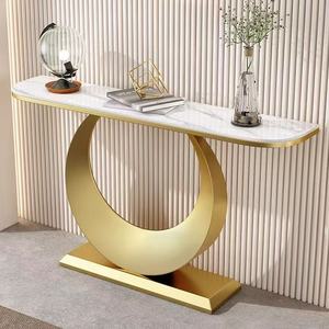 Nuovo Tavolo Console Moderno in Metallo Ecologico per Ingressi Stretti, Appartamenti, Officine e Soggiorni - Product Image 2