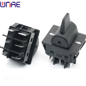 Kcd4 Swinging Loại Tàu chuyển đổi 6-pin hai mặt tự đặt lại động cơ, chuyển tiếp và đảo ngược xoay, cung cấp điện Swing chuyển đổi - Product Image 1