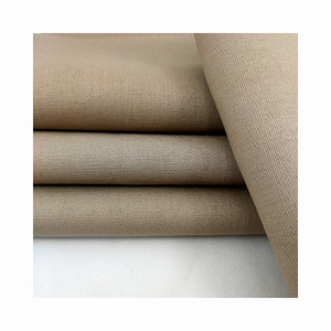 2021 nouveau Top qualité Plaine Douce 55% <span class=keywords><strong>Ramie</strong></span> 45% Tissu en Popeline de coton Pour Chemise - Product Image 1