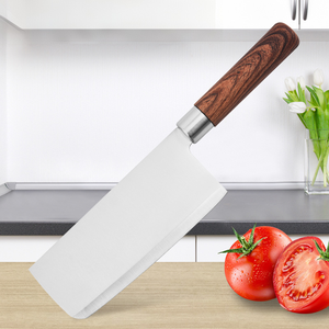 Cuchillo de cocina japonés Wa Handle, pieza única vendida por separado, mango de madera de haya o PP con revestimiento estampado, Santoku, Nakiri, Cleaver - Product Image 3
