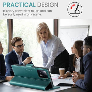 Étui CaseMe 2025 en promotion pour Xiaomi 13 13 Pro, étui de téléphone avec béquille magnétique, emplacements pour cartes de crédit, étui portefeuille pour Xiaomi 13 Pro - Product Image 4