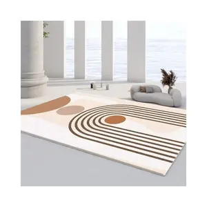 2024 Eco-friendly Printed Carpet Polyester Carpet Rugs Handloom Carpet Area Rugs Handmade Rugs